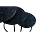 Salontafel Jerrel Kala Mangohout Zwart 74 cm 74x74x42 cm-Salontafels-Livingfurn
