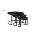 Salontafel Jerrel Kala Mangohout Zwart 74 cm-Salontafels-Livingfurn