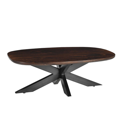 Salontafel Jesper Mangohout Bruin 120x75 cm-Salontafels-Livingfurn