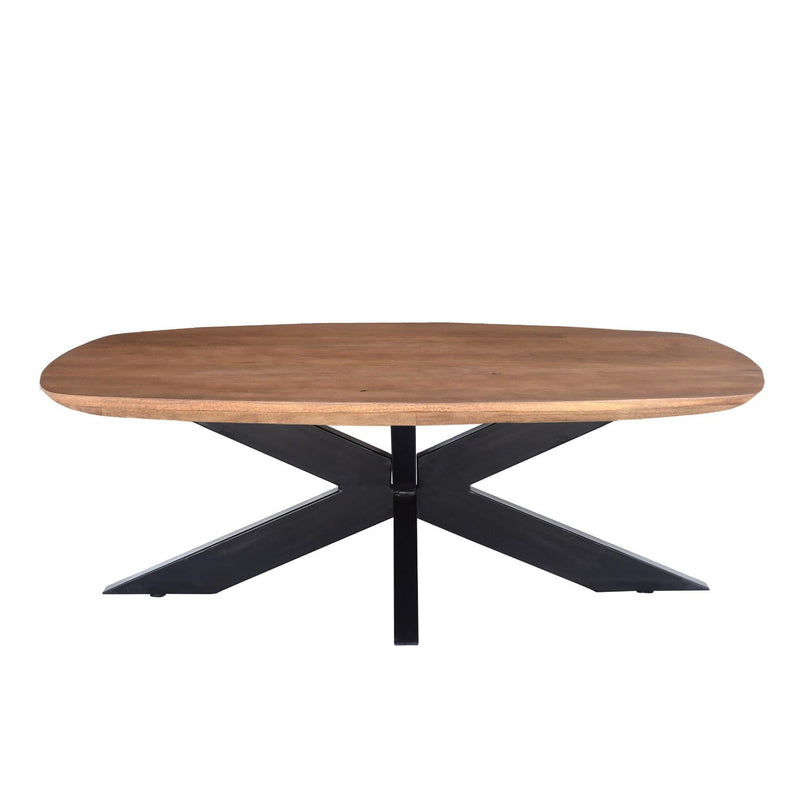 Salontafel Jesper Mangohout Naturel hout 120x75 cm-Salontafels-Livingfurn