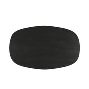 Salontafel Jesper Mangohout Zwart 120x75 cm-Salontafels-Livingfurn