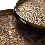 Salontafel Julie Koper Aluminium 79 cm 79x79x38 cm-Salontafels-Starfurn