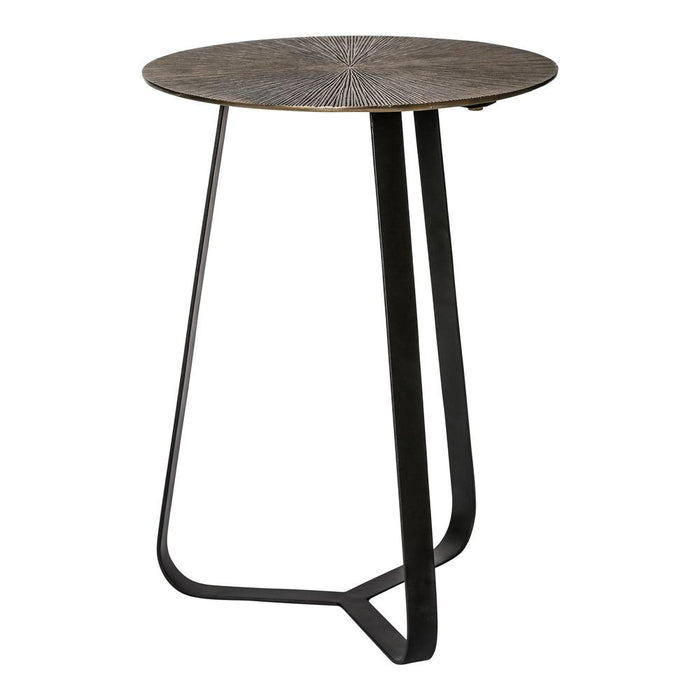 Salontafel Kae Zwart 40 cm-Salontafels-PTMD
