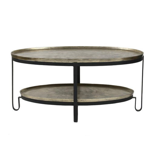Salontafel Kae Zwart 58x96 cm-PTMD