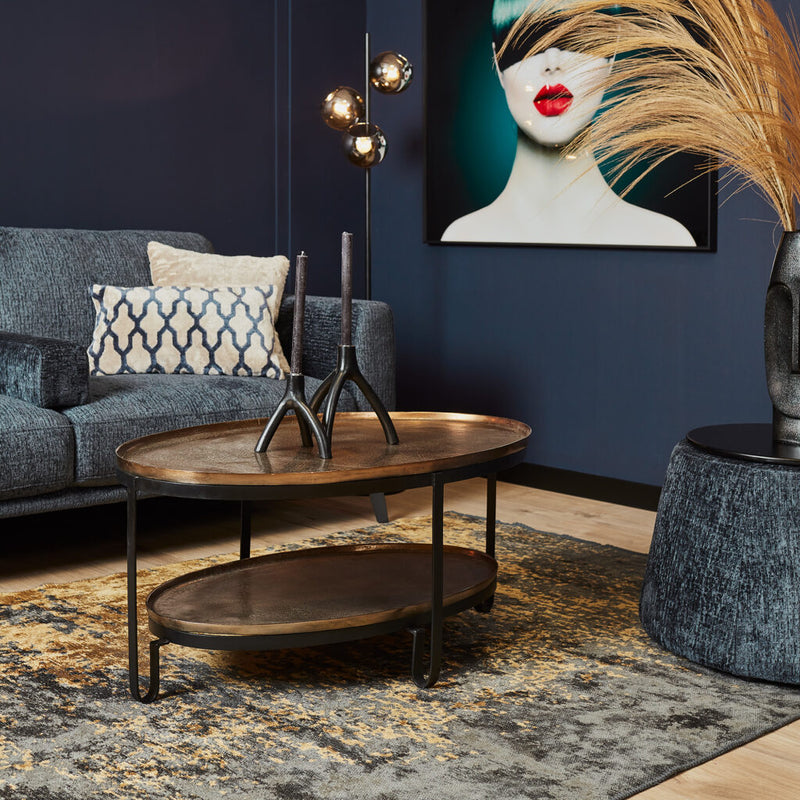 Salontafel Kate ovaal 60x98x45 cm-Salontafels-Starfurn