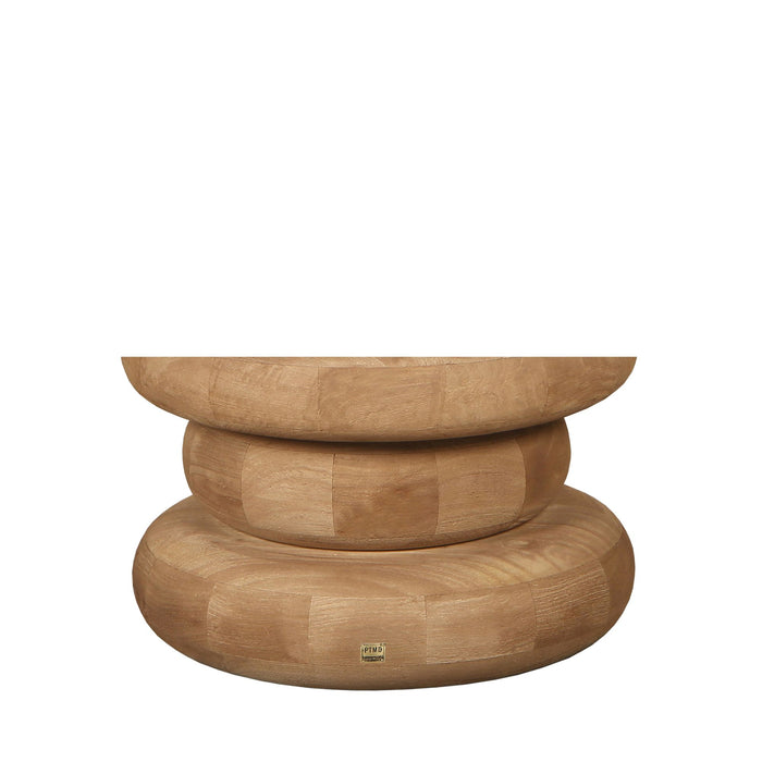 Salontafel Keven Mangohout Beige-Salontafels-PTMD