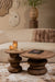 Salontafel Keven Mangohout Beige-Salontafels-PTMD