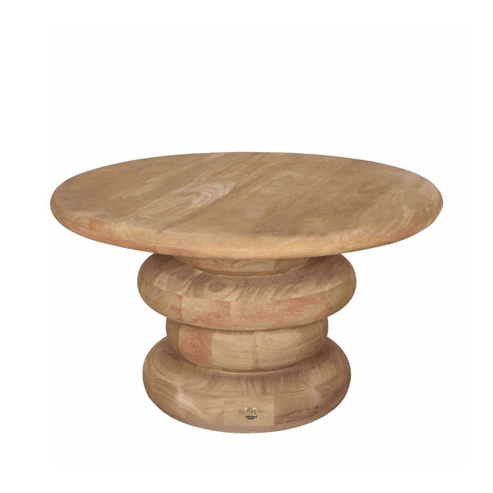 Salontafel Keven Mangohout Beige-Salontafels-PTMD
