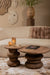 Salontafel Keven Mangohout Beige-Salontafels-PTMD