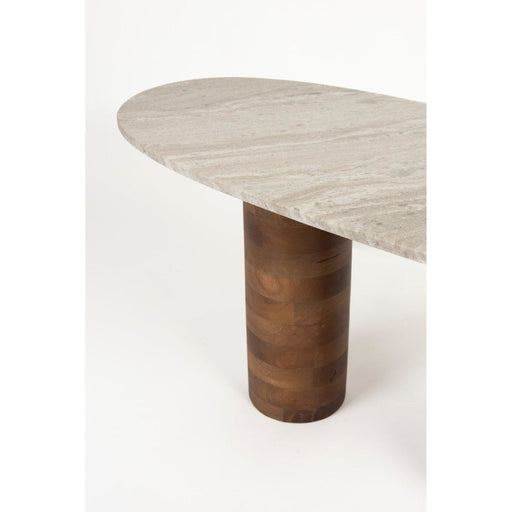 Salontafel Kouk Marble Bruin 100x40 cm-Salontafels-Creating Home