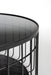 Salontafel Lance M Glass Zwart Ø60x31 cm-Salontafels-Creating Home