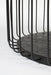 Salontafel Lance M Glass Zwart Ø60x31 cm-Salontafels-Creating Home