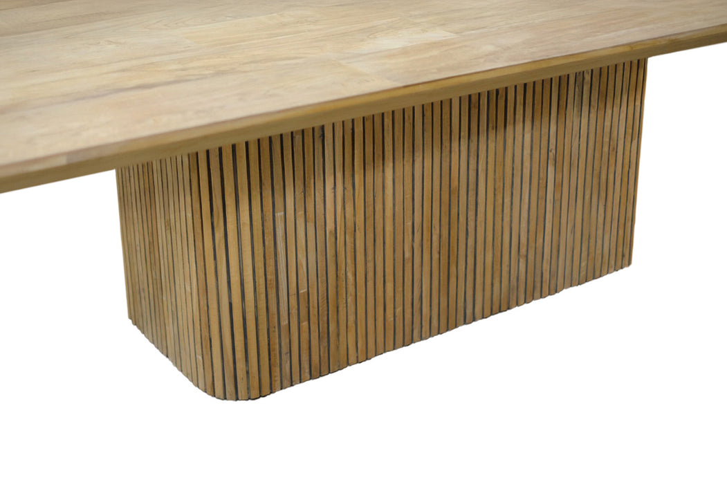 Salontafel Lausanne Teakhout Naturel hout 120x70 cm-Salontafels-Livingfurn