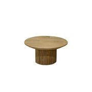 Salontafel Lausanne Teakhout Naturel hout 80 cm 80x80x38 cm-Salontafels-Livingfurn