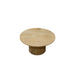 Salontafel Lausanne Teakhout Naturel hout 80 cm-Salontafels-Livingfurn