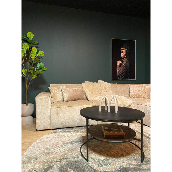 Salontafel Lecia - Zwart Goud-Salontafels-Starfurn