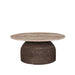 Salontafel Liora Mangohout Bruin 90 cm-Salontafels-PTMD