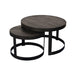 Salontafel Lola Zwart Staal 70 cm-Salontafels-Starfurn