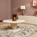 Salontafel Mabel Zand Mangohout 90 cm-Salontafels-Starfurn