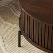 Salontafel Madison Bruin 80 cm Rond 80x80x40 cm-Salontafels-Starfurn