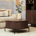 Salontafel Madison Bruin - 80 cm - Rond-Salontafels-Starfurn