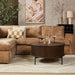 Salontafel Madison Bruin - 80 cm - Rond-Salontafels-Starfurn