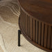 Salontafel Madison Bruin - 80 cm - Rond-Salontafels-Starfurn