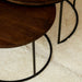 Salontafel Madison Bruin Mangohout 70 cm 70x70x45 cm-Salontafels-Starfurn