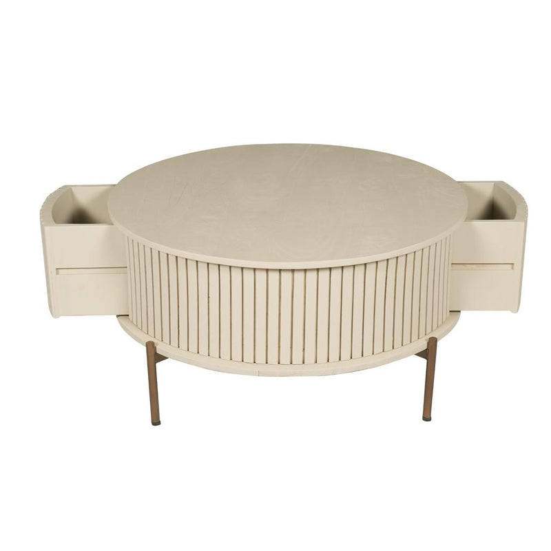 Salontafel Madison Zand 80 cm Rond 80x80x40 cm-Salontafels-Starfurn