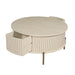 Salontafel Madison Zand - 80 cm - Rond-Salontafels-Starfurn