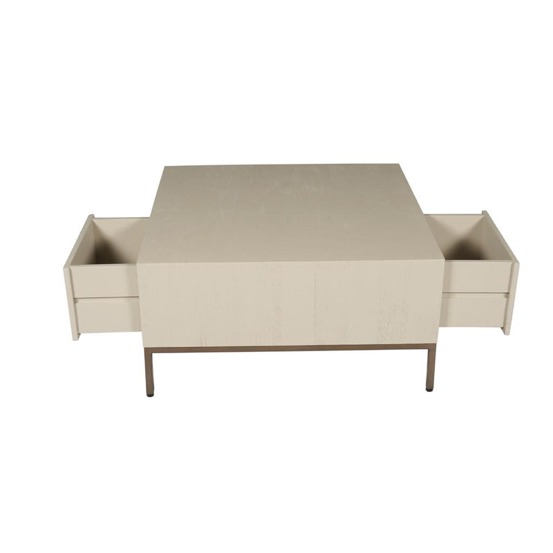 Salontafel Madison Zand 80 cm Vierkant 80x80x40 cm-Salontafels-Starfurn