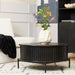 Salontafel Madison Zwart Metaal 80 cm 80x80x40 cm-Salontafels-Starfurn