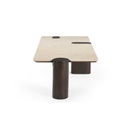 Salontafel Maeve Bruin Mangohout 128x60 cm-Salontafels-Starfurn