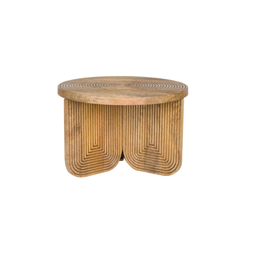 Salontafel Maeze Mango hout Bruin Ø60x40 cm-Salontafels-Creating Home