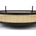 Salontafel Makoto MDF Zwart Ø80x40 cm-Salontafels-Creating Home