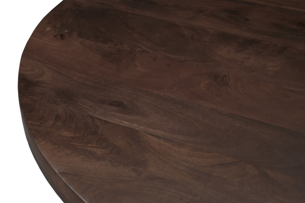 Salontafel Mangohout Bruin 50 cm-Salontafels-Brix