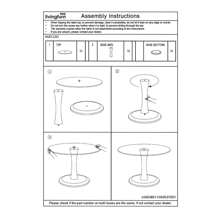 Salontafel Mangohout Naturel hout 50 cm-Salontafels-Brix