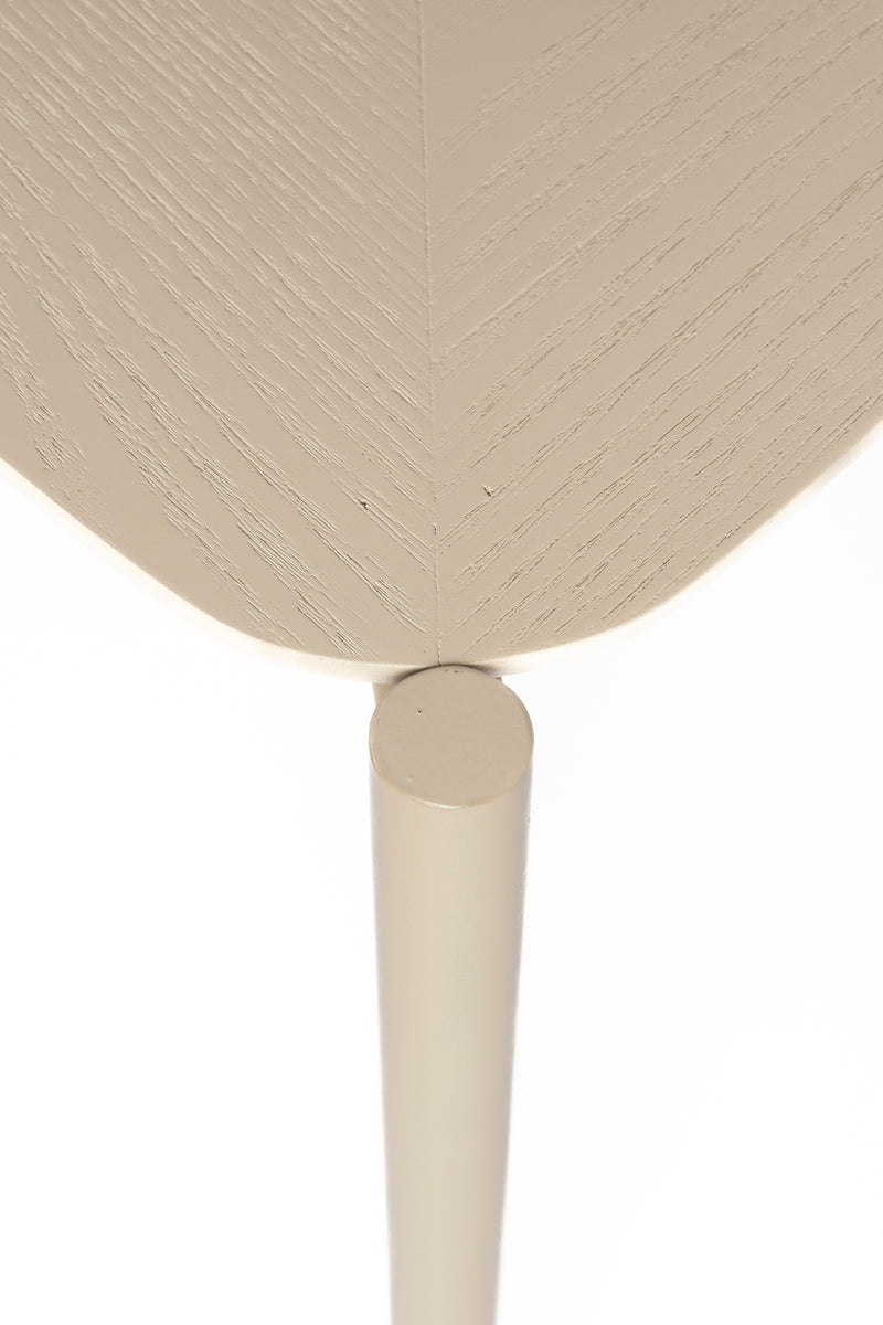 Salontafel Marcio MDF Beige 40x40 cm-Salontafels-Creating Home