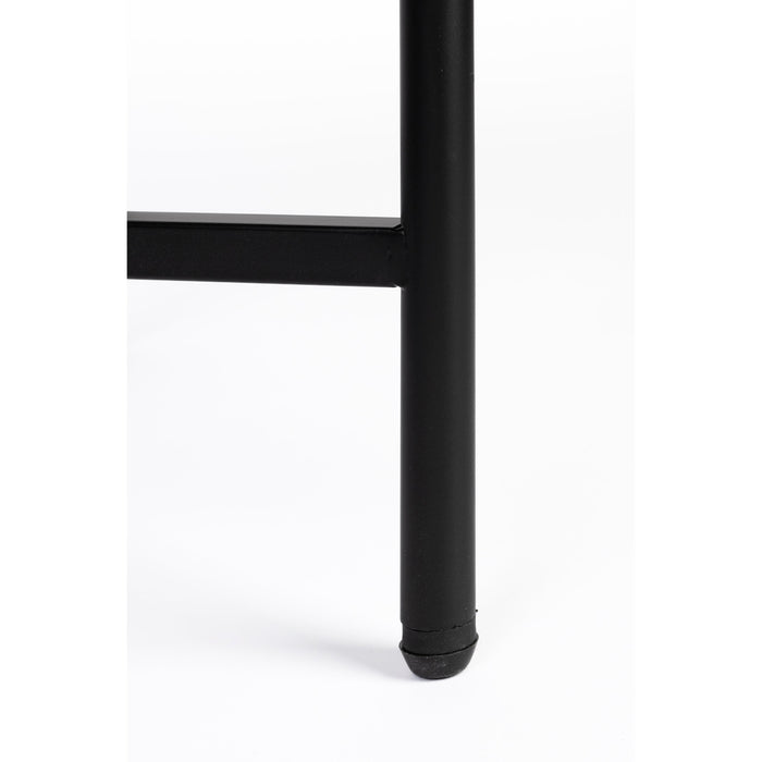 Salontafel Marcio MDF Zwart 40x40 cm-Salontafels-Creating Home