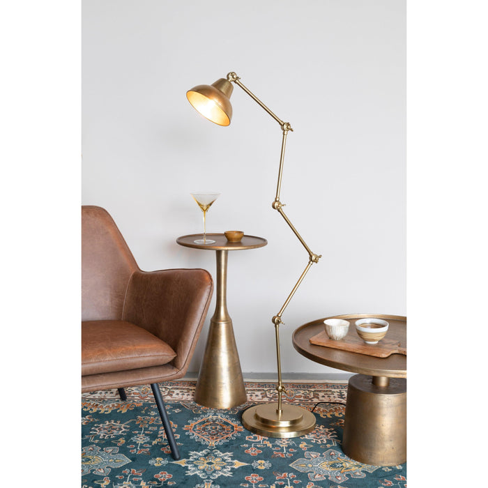 Salontafel Mason Antique Brass Aluminum Goud Ø60x40 cm