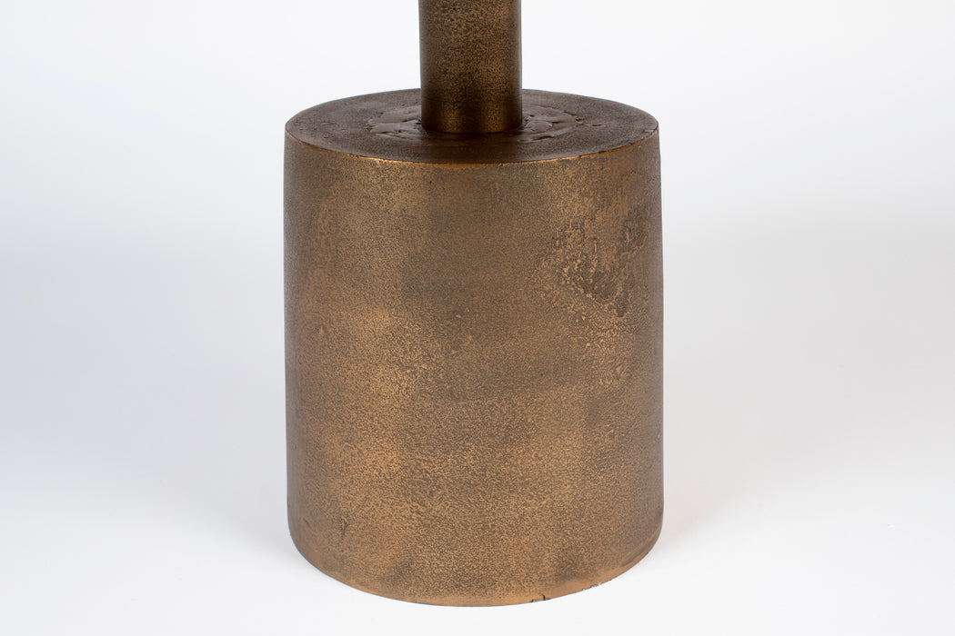 Salontafel Mason Antique Brass Aluminum Goud Ø60x40 cm-Salontafels-Creating Home