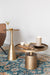Salontafel Mason Antique Brass Aluminum Goud Ø60x40 cm-Salontafels-Creating Home