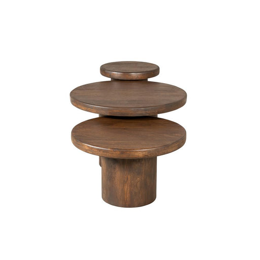 Salontafel Maya 70 cm Bruin 70x70x45 cm-Salontafels-Starfurn