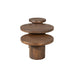 Salontafel Maya 70 cm Bruin 70x70x45 cm-Salontafels-Starfurn