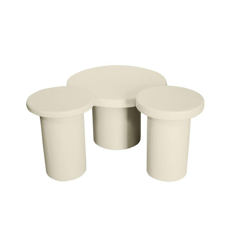 Salontafel Maya 70 cm Zand 70x70x45 cm-Salontafels-Starfurn