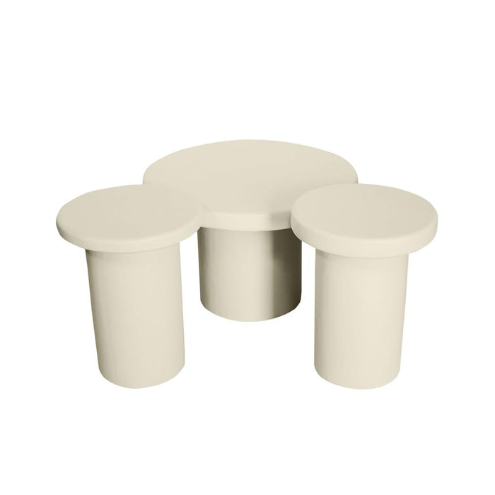 Salontafel Maya 70 cm Zand 70x70x45 cm-Salontafels-Starfurn