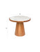 Salontafel Mees Marble Naturel Ø50x40 cm-Salontafels-Creating Home