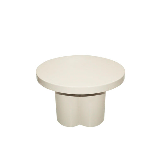 Salontafel Metaal Wit 56 cm-Salontafels-Brix