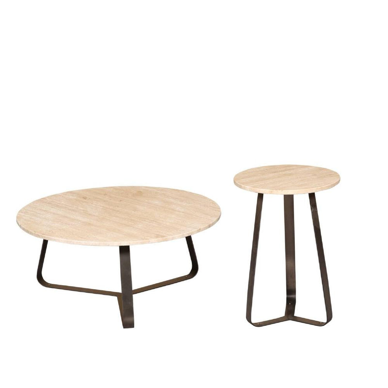 Salontafel Micka Zwart 40 cm-Salontafels-PTMD