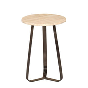 Salontafel Micka Zwart 40 cm-Salontafels-PTMD